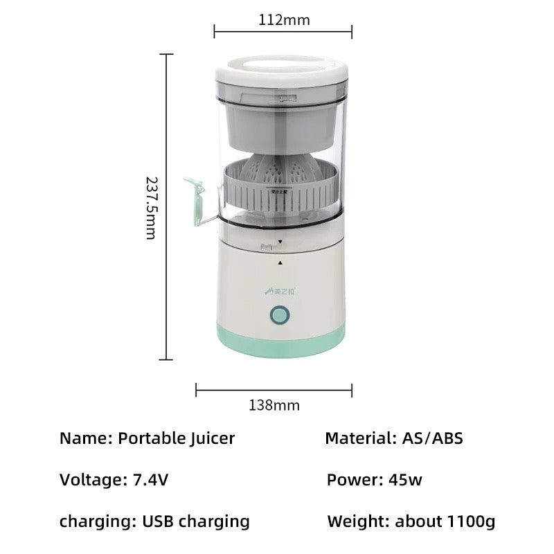 Portable Citrus Squeezer & Presser
